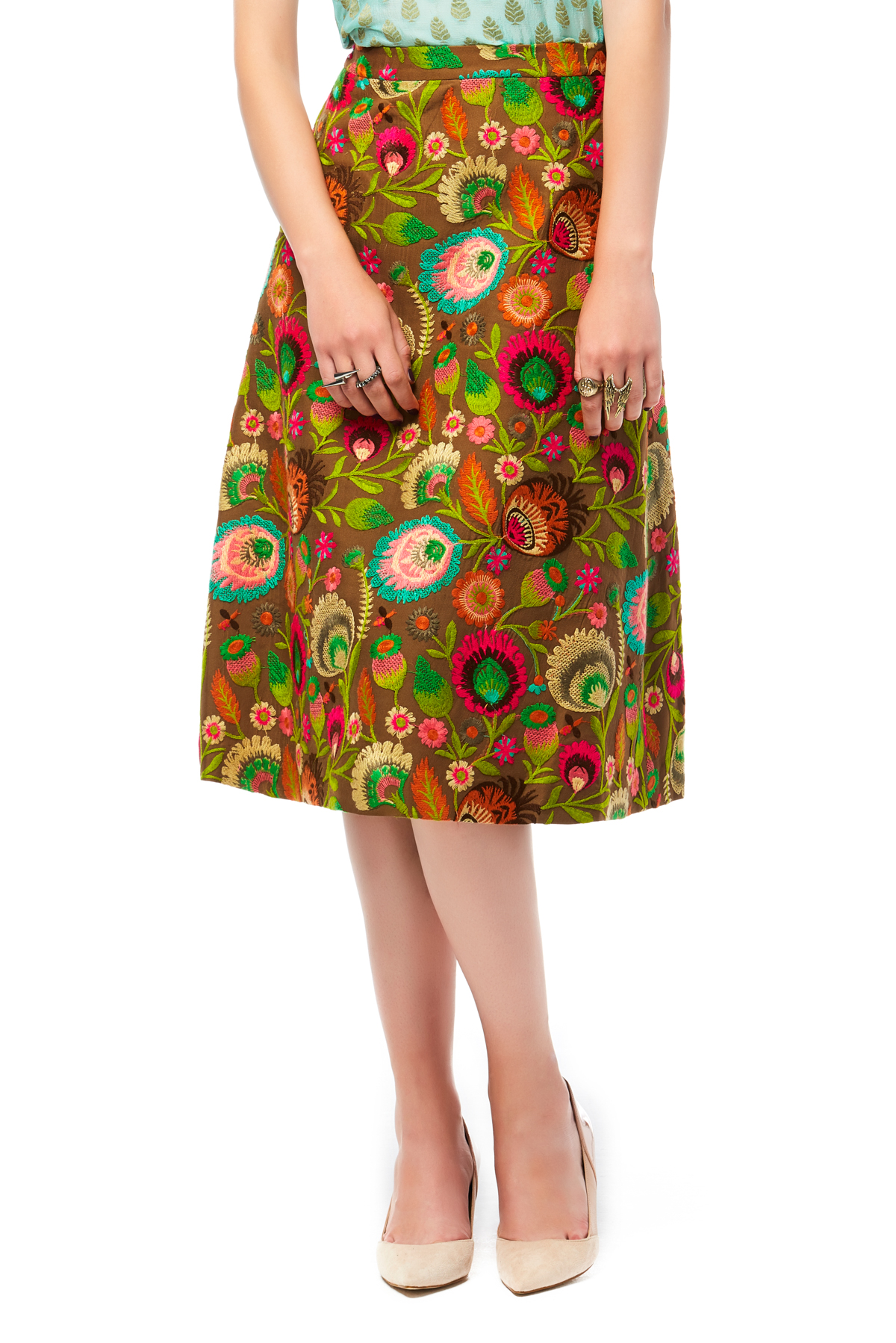 Vela De, skirt, colorful skirt, print skirt, party skirt, vacation outfit, designer dress, outfit, fashion, designer clothes, ชุดแบรนด์เนม, เช่าชุด, ชุดออกงาน, ชุดปาร์ตี้