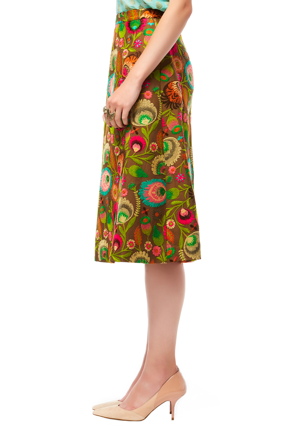 Vela De, skirt, colorful skirt, print skirt, party skirt, vacation outfit, designer dress, outfit, fashion, designer clothes, ชุดแบรนด์เนม, เช่าชุด, ชุดออกงาน, ชุดปาร์ตี้