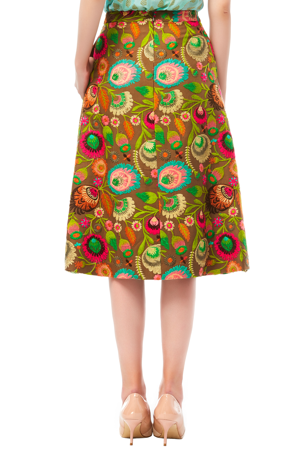 Vela De, skirt, colorful skirt, print skirt, party skirt, vacation outfit, designer dress, outfit, fashion, designer clothes, ชุดแบรนด์เนม, เช่าชุด, ชุดออกงาน, ชุดปาร์ตี้