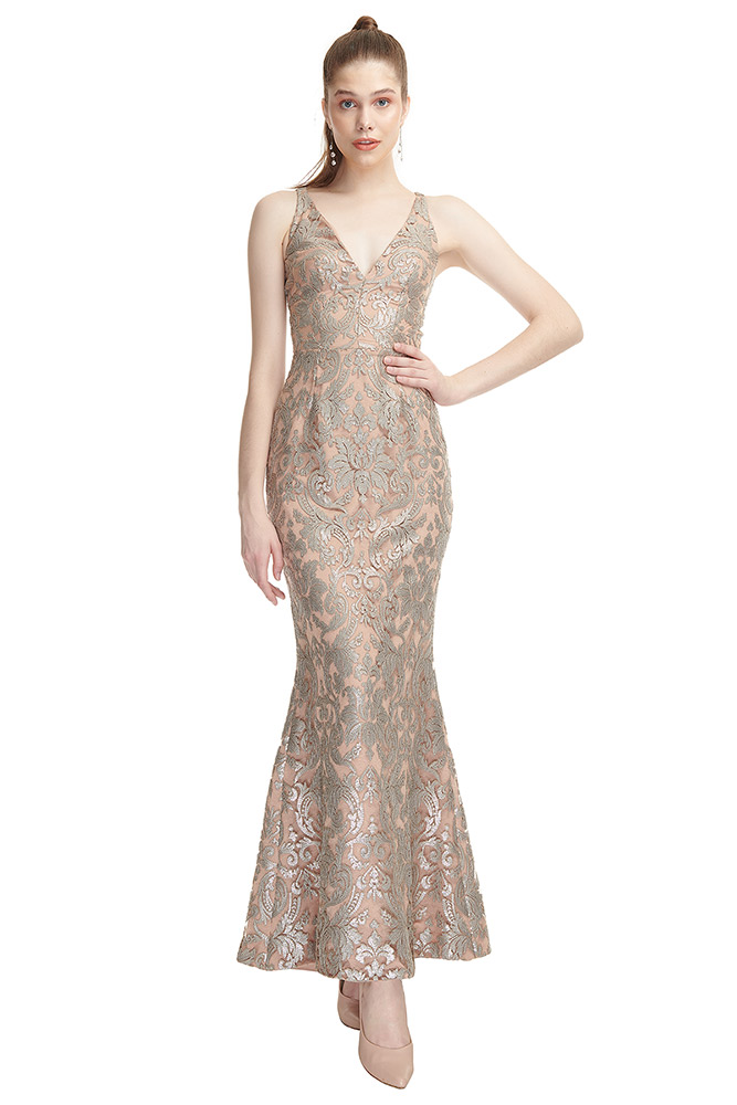 Dress the population sophia lace hot sale mermaid gown