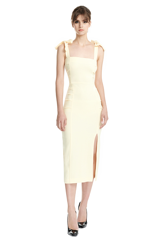 Bec and bridge clearance bonita tie dress butter