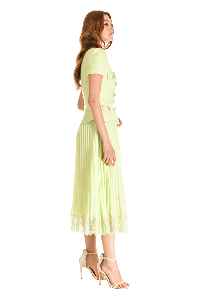 side view of the dress